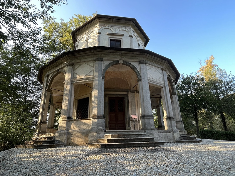 chapelle au Sacro Monte di Orta Italie