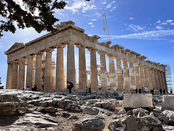 Acropole à Athènes