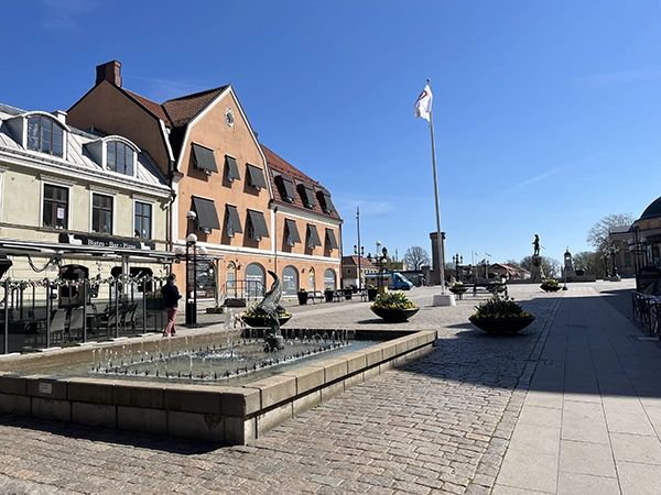 Centre ville Kalskrona Suède