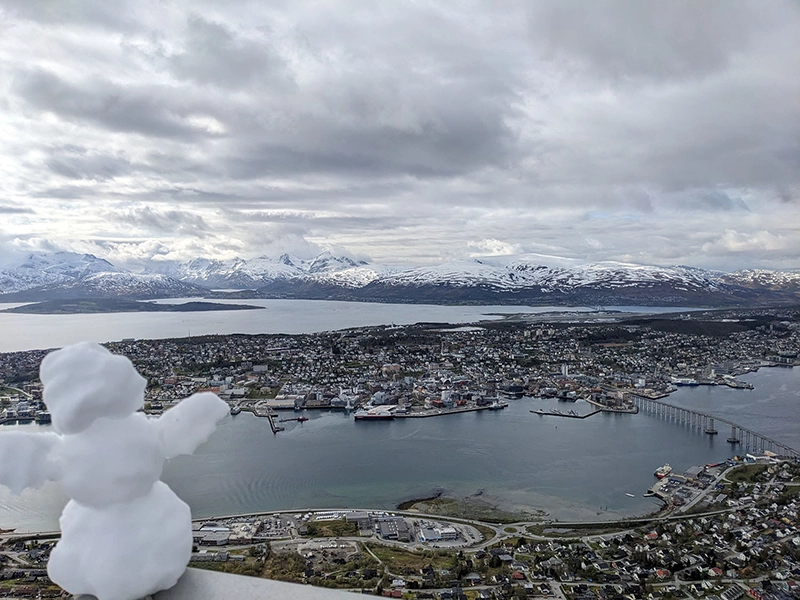 Point de vue à Tromso