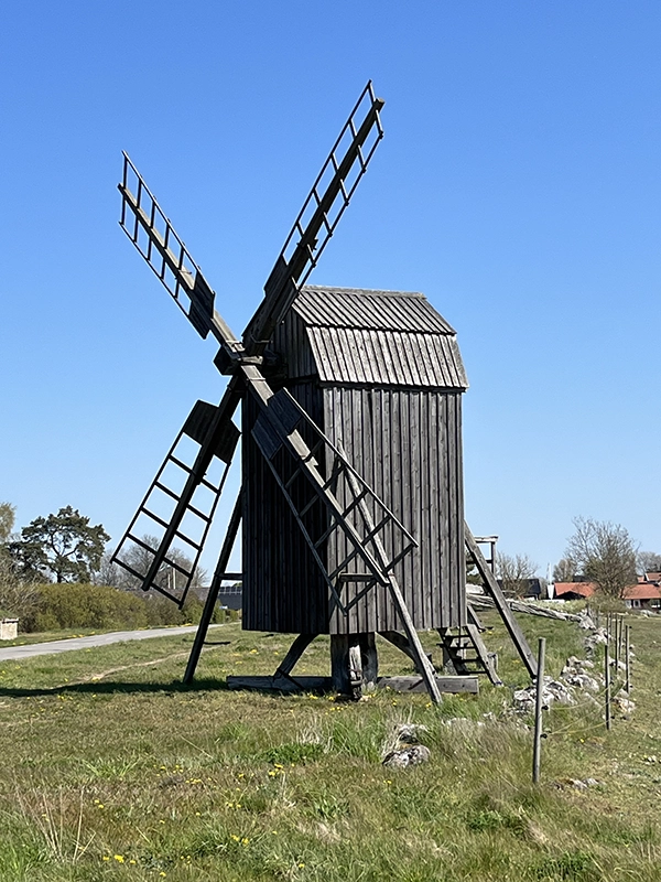 Moulin sur l'Ile d'Oland en Suède