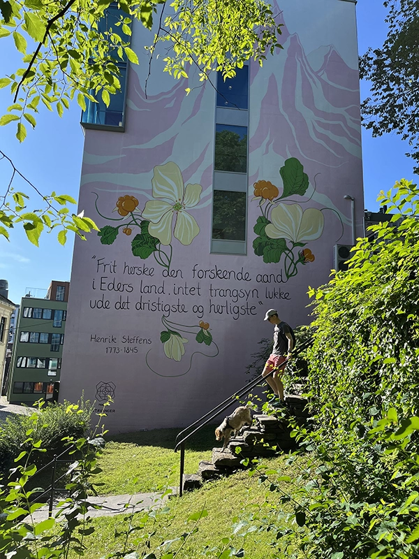 Street art dans Stavanger en Norvège