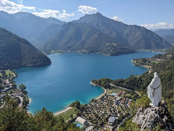 Lac de Ledro en Italie