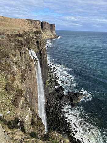 Cascades sur l'île de Skye en Ecosse