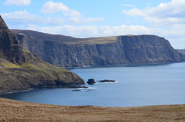 Falaise au point le plus à l'ouest de l'île de Skye en Ecosse