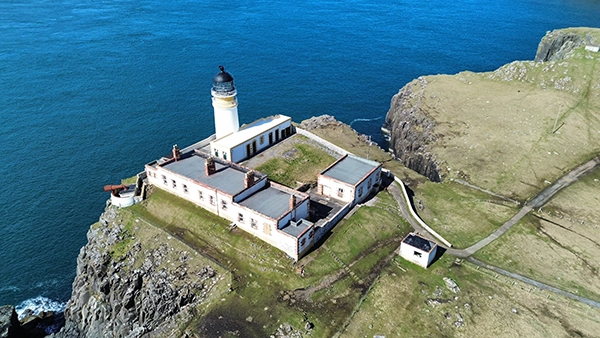 Phare Nest point sur l'île de Skye en Ecosse