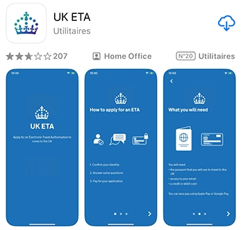 Image application ETA