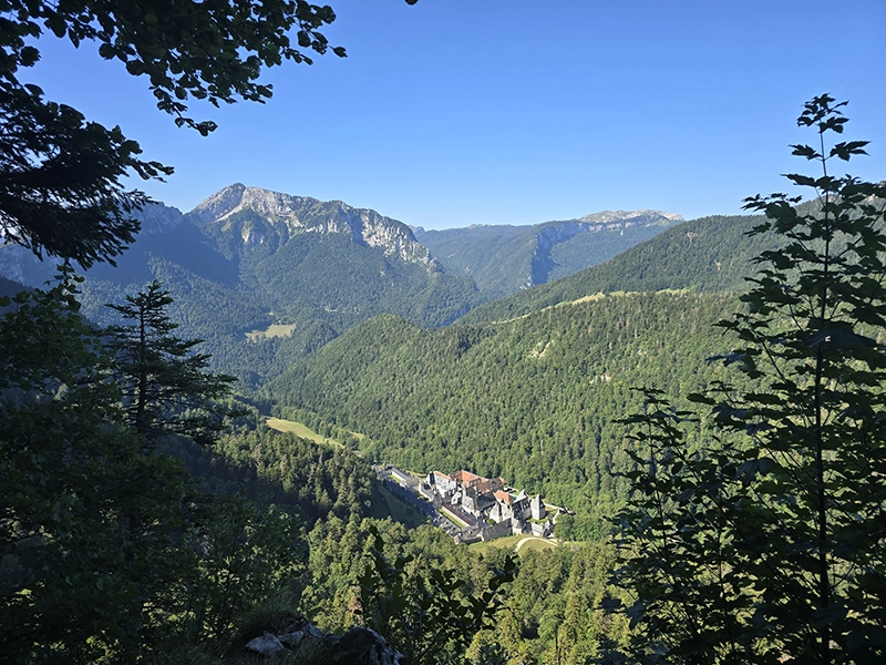 Belle montagne pendant le tour de Chartreuse 