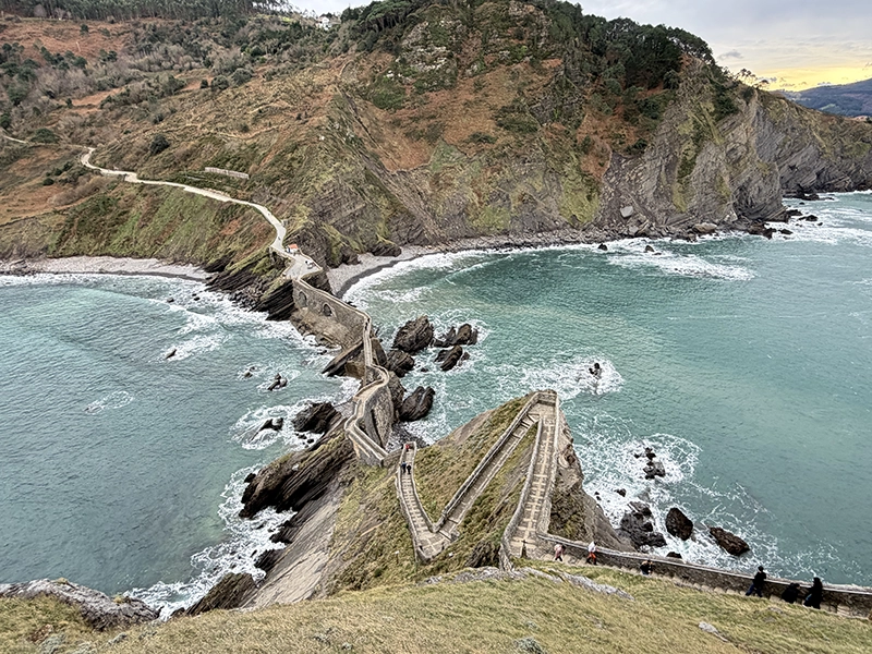 site de tournage de Game of throne, marches de Dragonstone