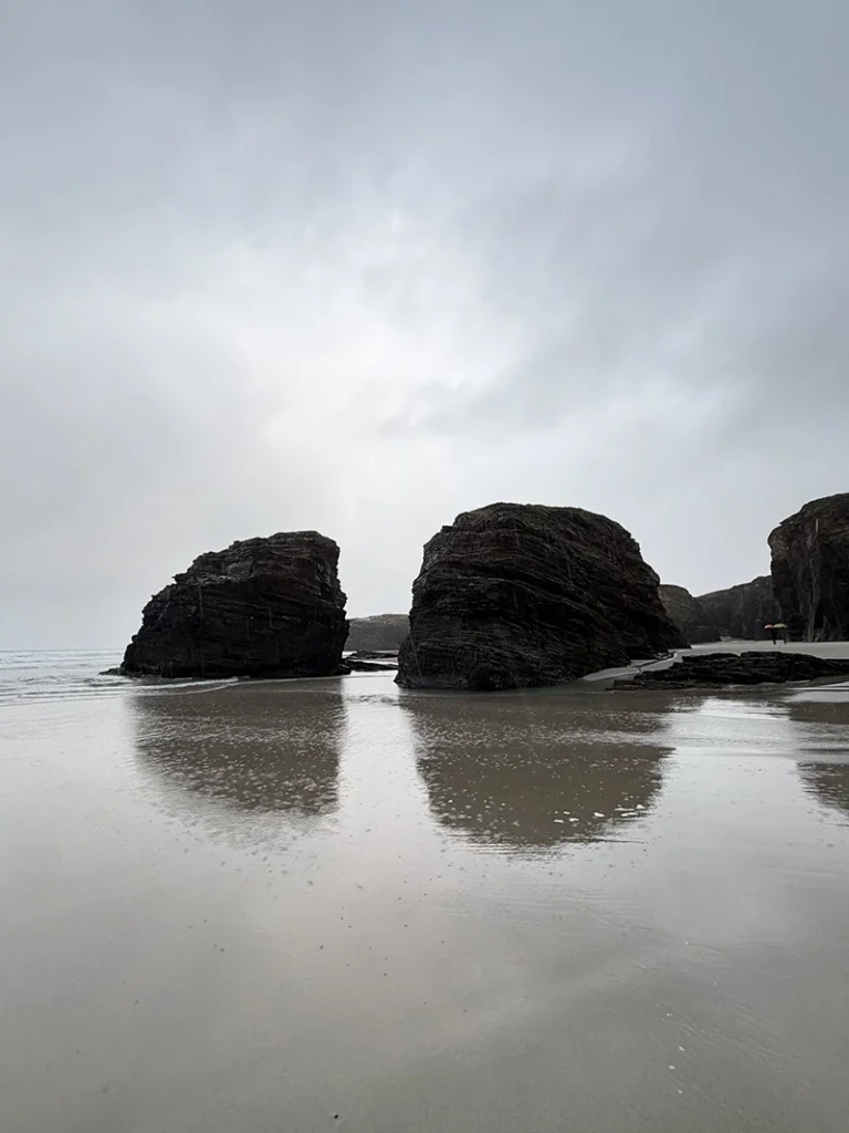 plage des cathédrales en Espagne